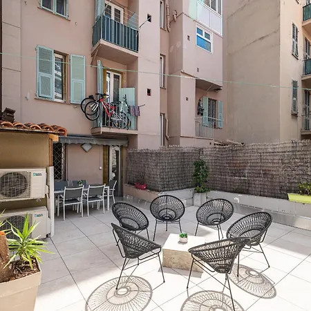 Amazing 3 Bdrs&garden Place Du Pin Parking ! Nizza