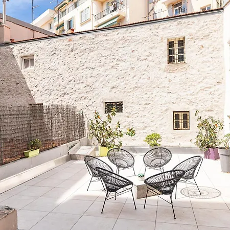 Amazing 3 Bdrs And Garden Place Du Pin Parking ! Апартаменты Ницца